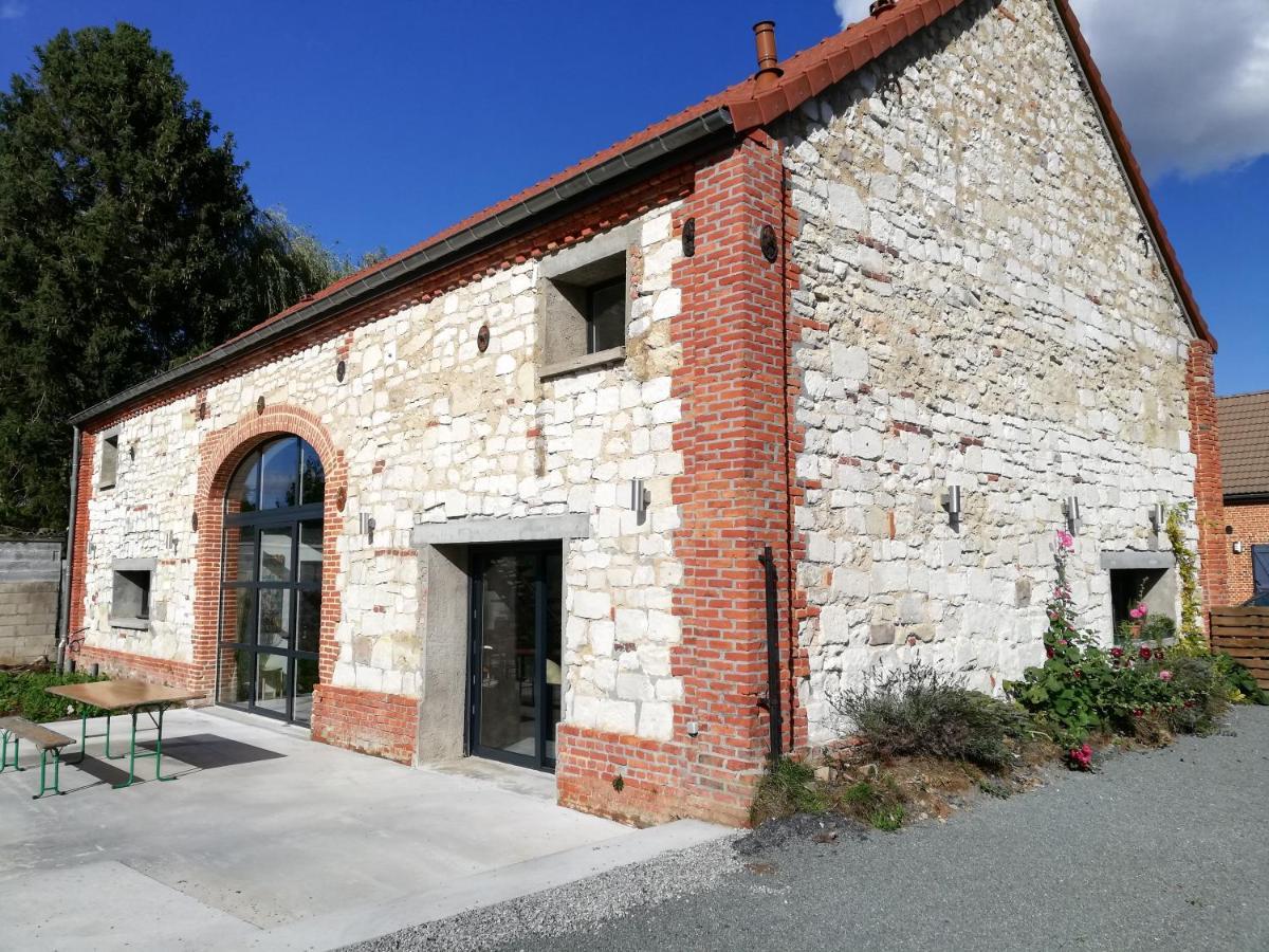 Bed and Breakfast La Grange Du Bosquet Honnecourt-sur-Escaut Exterior foto